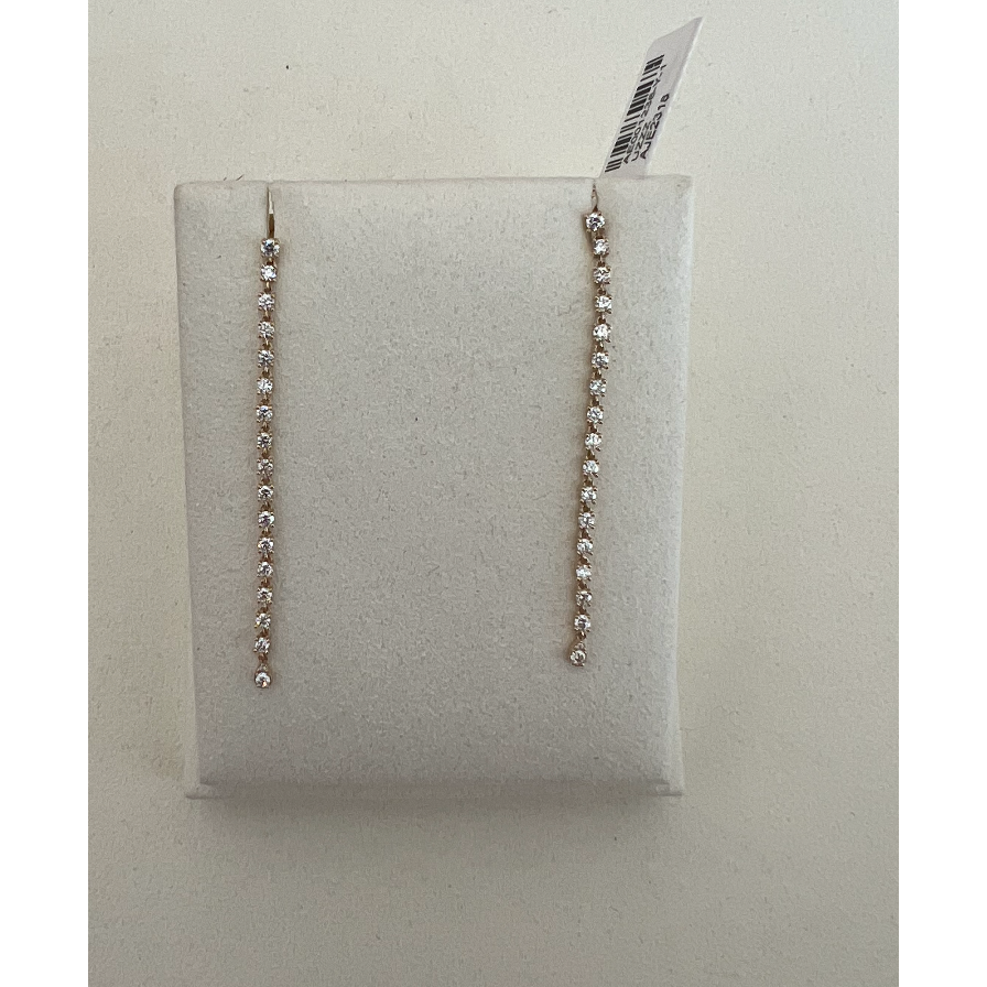 The Diamond Drop Earring