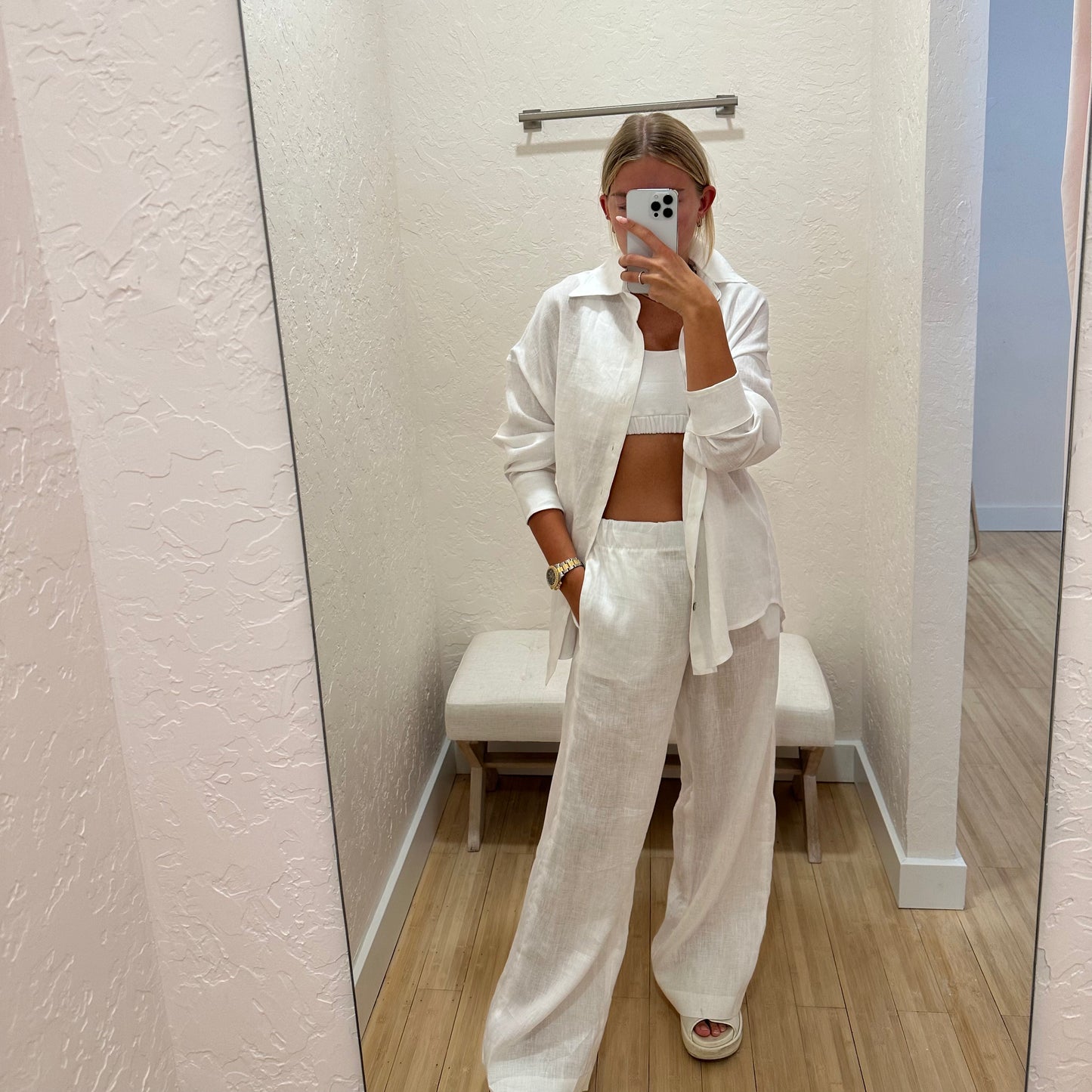 The Paulie Linen Pant