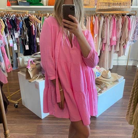 The Short Sandy Dress